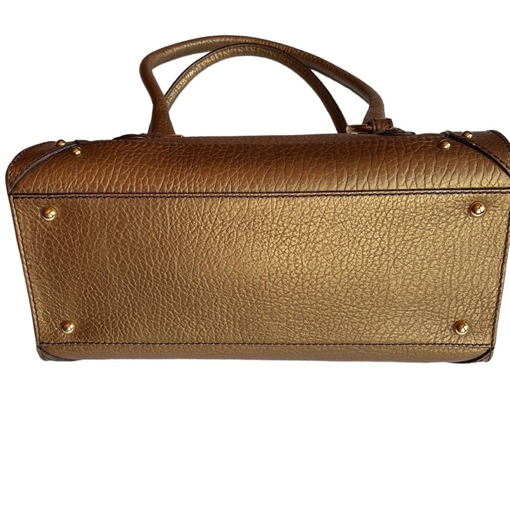 DOLCE & GABBANA vintage golden bronze shoulder handbag, never used - Picture 3 of 14